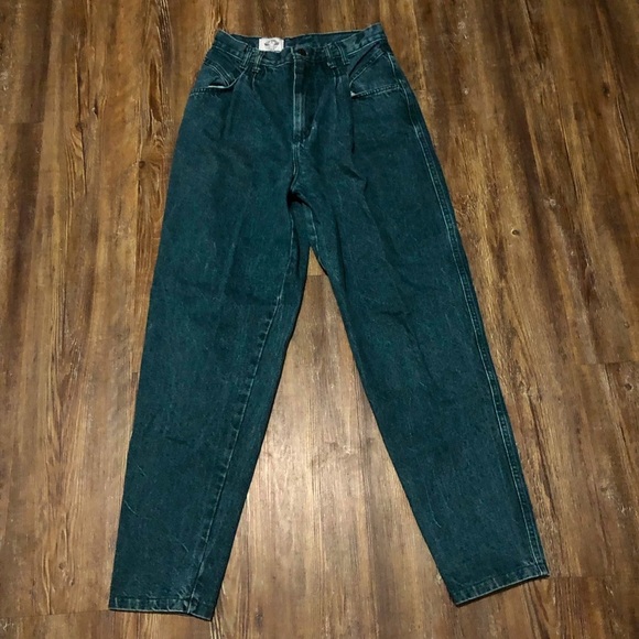 Vintage Cap Ferrat Jeans Women's 10 Acid Wash Classic Straight Leg 80s Denim - Picture 1 of 5